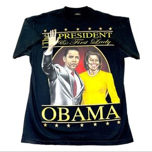 ❌SOLD❌ Vintage Barack Obama The Dream Black History Rap Tee T Shirt 44th